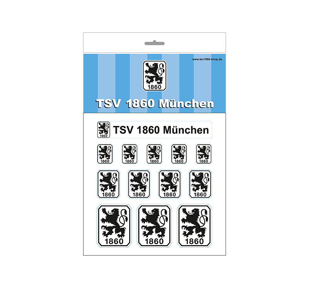 Aufkleber & Aufnäher Fan Basics Shop - TSV 1860 Fanshop